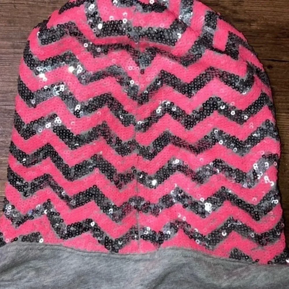 VS PINK CHEVERON BLING SET S